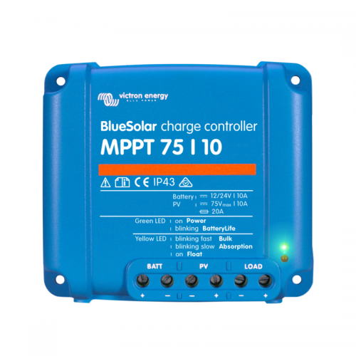 	Контроллер заряда Victron Energy SmartSolar MPPT 75/10 - Tr (10A, 12/24В)