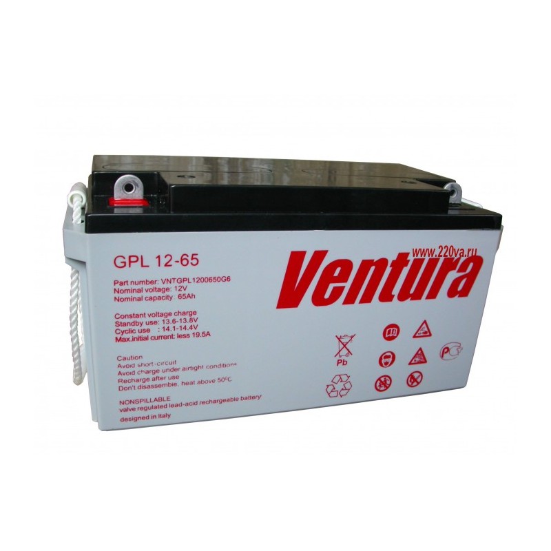 Аккумуляторная батарея Ventura GPL 12-70