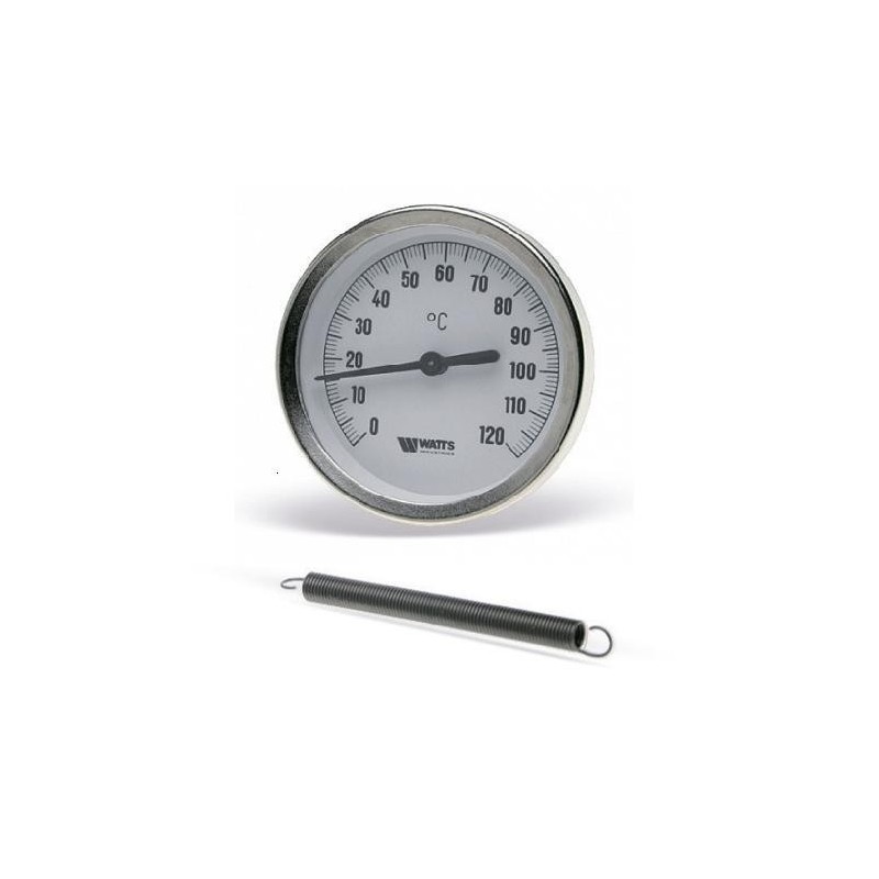 Термометр НАКЛАДНОЙ биметаллический 63, 0-120С