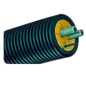Предизолированная соларная труба AUSTROSOLAR А 145-2/DN 16, двойная с кабелем