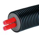 Предизолированная труба AustroISOL double в кожухе 200 мм